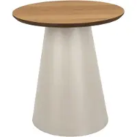 Ebuy24 Couchtisch Natur/Grau - 45x45x48cm - Skagen
