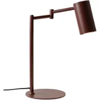 It´s about RoMi Schreibtischlampe Bilbao, rot, für Wohn- / Esszimmer, Metall, Modern, Tischlampe