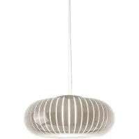 Kartell Hängelampe Teresa, alu / grau / zink, für Wohn- / Esszimmer, Kunststoff, Design, Pendelleuchte