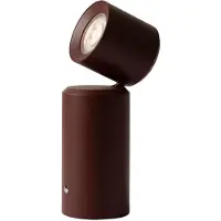 It's About Romi - Tischleuchte Milan - Rot - 6.5x6.5x19cm Tischlampe - Nachttischlampe, Wohnzimmer, Schlafzimmer