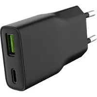 Natec Usb-Ladegerät Ribera Gan Slim Usb-A Usb-C 20W