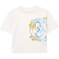GUESS T-Shirt J6GI00 K6YW4 Weiß Regular Fit
