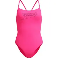 Speedo Endurance+ Logo Thin Strap Badeanzug
