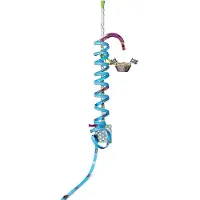Maisto - Cyber Racers, Spielset - Vertikale Trschiene mit Spielzeugauto, Hhe ca. 2m
