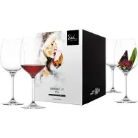 Eisch Rotweinglas "Superior SensisPlus", (Set, 4 tlg.), Bleifrei, 600 ml, 4-teilig