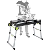 TRUTZHOLM Multifunktions-Werktisch Untergestell höhenverstellbar 56-77 cm, Tragkraft 500 kg klappbar