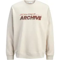 Jack & Jones Sweatshirt "Brat" in Beige - L