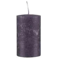 Kopschitz Kerzen durchgefärbte Rustic Kerzen Lila 250 x Ø 70 mm, 1 Stück