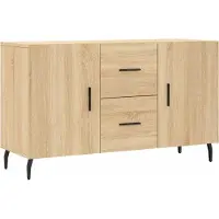 vidaXL Sideboard Sonoma-Eiche 100x36x60 cm Holzwerkstoff