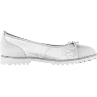 Gabor Sportliche Ballerinas in silber | Gr.: 37