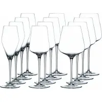 Nachtmann Gläser-Set "Wein- und Champagnergläser ViNova 12er Set transparent" Spülmaschinenfest
