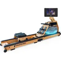 Sportstech AquaElite 10,1" Rudergerät Wasser für Zuhause