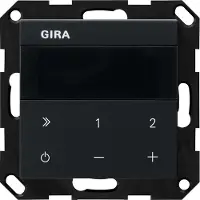 Gira UP-Radio IP System 55 2320005 Schwarz m