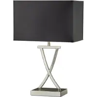 Searchlight Tischlampe Club Schwarz