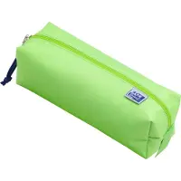 Oxford Schlamper-Etui Polyester rechteckig groß hellgrün