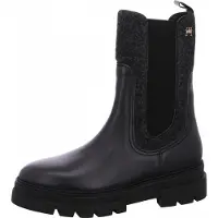 Tommy Hilfiger Seasonal Chelsea Boot Damen Chelsea Boot in Schwarz, Größe 39