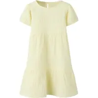 Name it Tunikakleid "NMFJASMIN SS DRESS NOOS" Baumwolle - Musselin, mit Volant