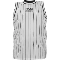 Karl kani Tanktop "Herren KM232-001-3 KK Retro Pinstripes Basketball Tank" 1 Stk.