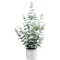 Creativ Green Kunstpflanze "Eukalyptus" mit üppigem Blattwerk