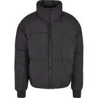 Urban Classics - Herren Short Big Puffer Jacke - BLACK - L