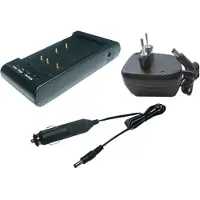 Powery Ladegerät für Akku JVC BN-V12U
