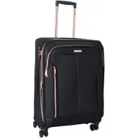 TheTrueC 4 Rollen Koffer Superlight 67cm Kopenhagen black/rose : black/rose Farbsortierung: black/rose