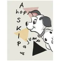 Disney Poster 101 Dalmatiner Grau 40 x 50 cm 610084