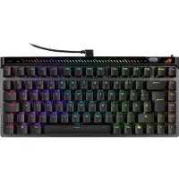 Asus ROG Falchion Ace 75 HE, 75%, Kabelgebunden, USB, Magnetic-mechanical key switch, RGB-LED, Schwarz