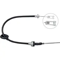 A.B.S. Seilzug Kupplungsbetätigung pendelnd 760 mm . für MAZDA DEMIO