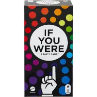 Mattel Games Stell dir vor: Ein Partyspiel für Erwachsene mit witzigen Fragen und Abstimmung durch Fingerzeigen für 3–8 Spieler, Kartenspiel, Party, 16 Jahr(e)