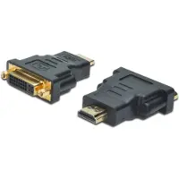 Suomen Addon HDMI Adapter, HDMI Type A (Standard), DVI-I, (24+5), Schwarz