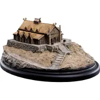 Weta Workshop Herr der Ringe Statue The Golden Hall of Edoras 9 cm