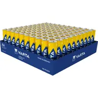 Varta Batterie Alkaline, Mignon, AA, LR06, 1,5V Longlife Power, Tray (100-Pack)