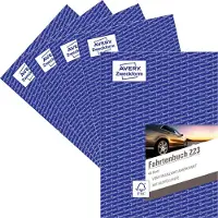 Avery Zweckform Formularbuch "Fahrtenbuch" A5 40 Blatt 5 Stück