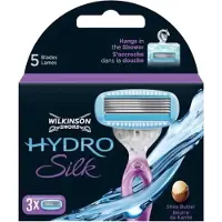 Wilkinson Sword Hydro Silk Ersatzklingen für Damenrasierer, 3er Pack