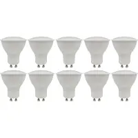 McShine LED-Strahler PV-50-10 GU10 5W 400lm 110° 3000K,warmweiß 10er-Pack