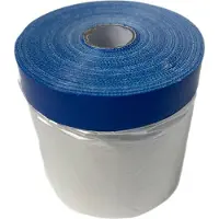 Vago-Tools 5x Gewebeband Klebeband Abdeckfolie 1100mm/20m Folie Gewebe Masker