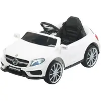 Playtastic Kinderauto Mercedes-Benz GLA 45, bis 7 km/h, Fernsteuerung, MP3, weiß