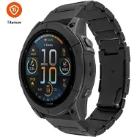 FIXED Titan Clock Block Garmin Quickfit 26mm Smart Clock, schwarz