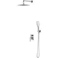 Omnires PARMA SYSPM10CR Unterputz-Duschset, Chrom