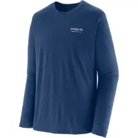 Patagonia - Technisches, atmungsaktives Wander-T-Shirt mit langen ärmeln – Herren – M's L/S Cap Cool Merino Blend Grphc Shirt Hrtg