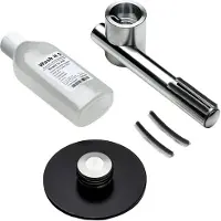 Pro-Ject VC-S 7-Zoll-Kit mit synthetischem schwarzem Flansch für VC-S Plattenwaschmaschine