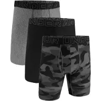 Under Armour Boxershorts "Boxershort UA PERFORMANCE TECH - PRINT 9 IN 3PK 3er Pack"