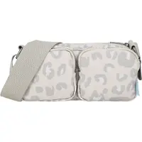 Fritzi aus Preußen Umhängetasche Donny Crossover Bag Long Canvas Leo Sand beige