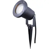 Globo Lighting LED Außenlampe, Aluminium, Glas, klar, beweglich, Erdspitz, IP65