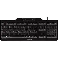 Cherry KC 1000 SC, Volle Größe (100%), Kabelgebunden, USB, Mechanischer Switch, QWERTY, Schwarz