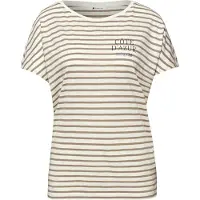 Street One Rundhalsshirt Sommershirt mit Streifen