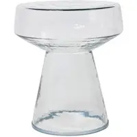 Broste Copenhagen - Clara Beistelltisch Ø 39 x H 44 cm, transparent