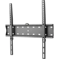 InLine Basic Wandhalterung, für Flach-TV 81-140cm (32-55"), max. 40kg, 81,3 cm (32"), 81,3 cm (32"), 40 kg, 200 x 200 mm, 400 x 400 mm, Schwarz