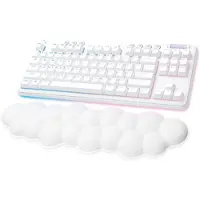 Logitech G G715, Kabellos, RF Wireless + Bluetooth, Mechanischer Switch, AZERTY, RGB-LED, Weiß